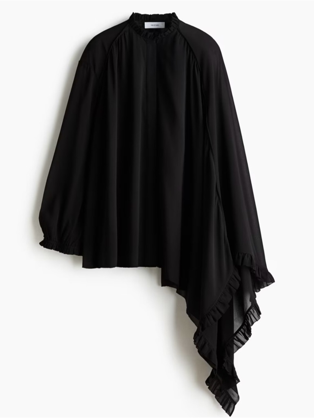 Black CHIFFON HM STUDIO26 blouse…